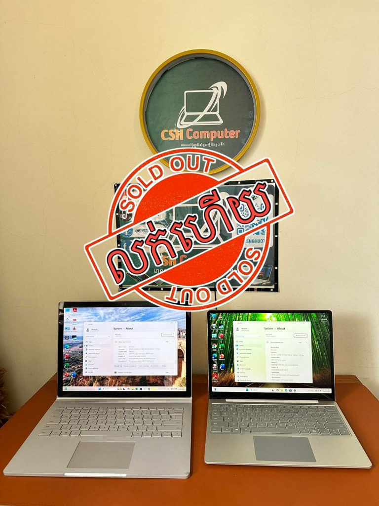 Microsoft Surface Laptop Go & Surface Book 2